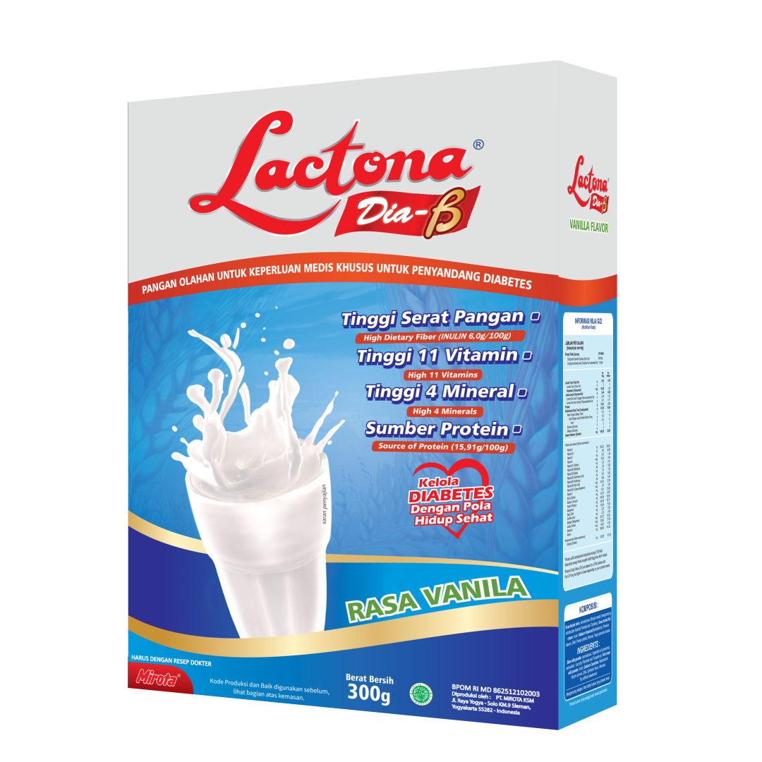 Lactona Diabe, susu untuk penyandang diabetes