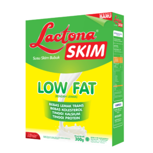 Lactona Skim, susu yang telah dihilangkan sebagian besar lemaknya