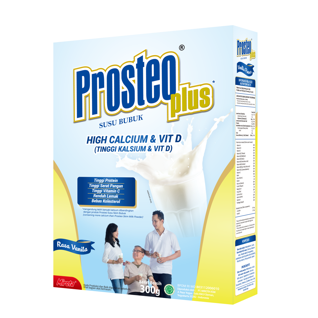 Prosteo Plus, susu untuk menjaga kesehatan tulang dan gigi